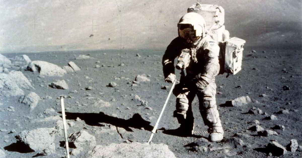 He was the only scientist to walk on the moon. He was also allergic to it