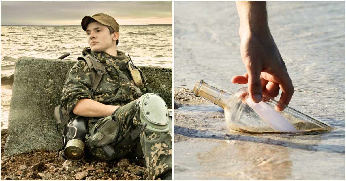 WWI soldier's 100-year-old 'message in a bottle' washes up on Australian shores. It was for his mom