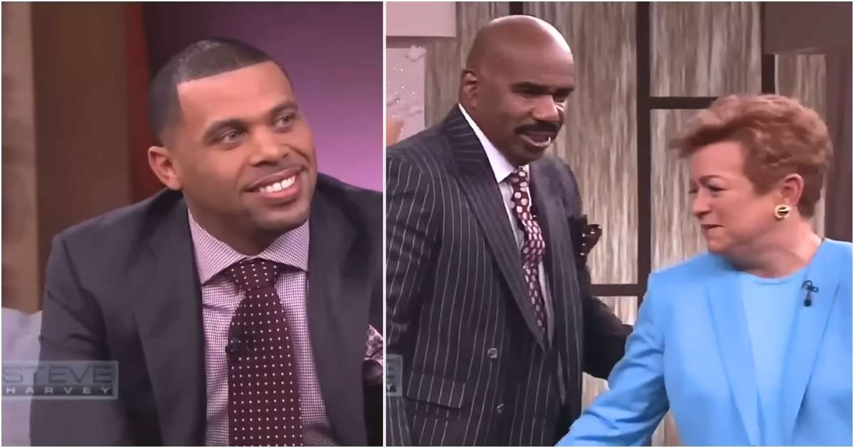 Steve Harvey’s son-in-law reveals it was foster mom's 'holiday card' that finally made him feel at home