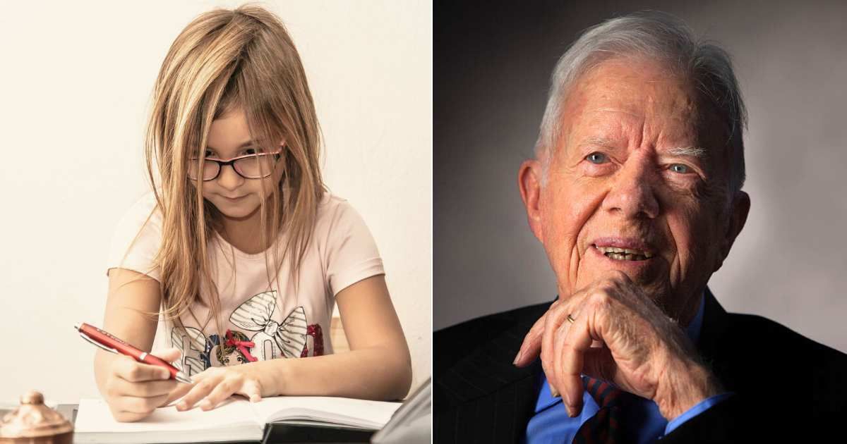 10-year-old's letter asked President Carter to include women in the military. He wrote back