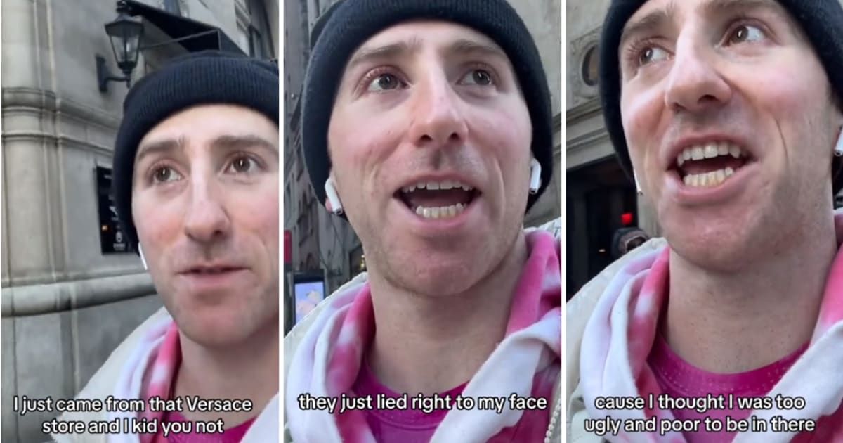 Customer claims a luxury brand lied to just get him out of their store: 'They thought I was poor'