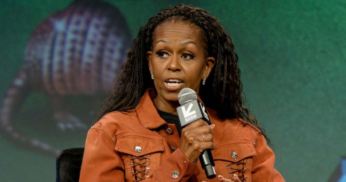 Podcaster asks Michelle Obama if women should wear a dress to pacify misogynists — her response is pure class