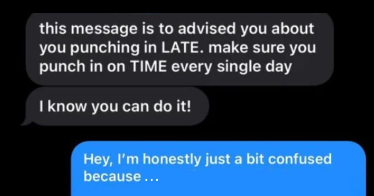 Boss asks employee to come 5 minutes early to work — his straightforward response is getting applauded