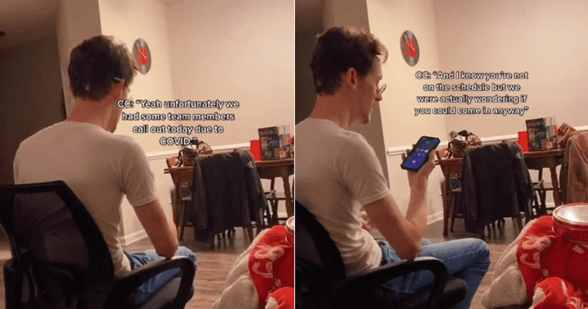 Man turns into internet legend after turning down boss who asked him to work on his day off