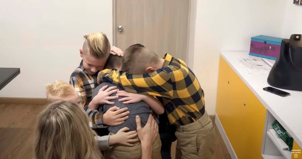 Boy cried leaving his foster family — then got a video call asking the question he’d always longed to hear