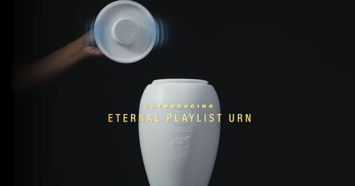 Want music in your afterlife? This $495 ‘Spotify Urn’ claims that reality is one click away