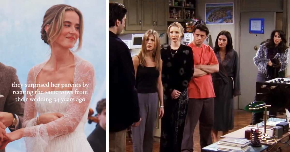 Bride reused her parents' 30-year-old vows — then the internet freaked out after recognizing her famous mom