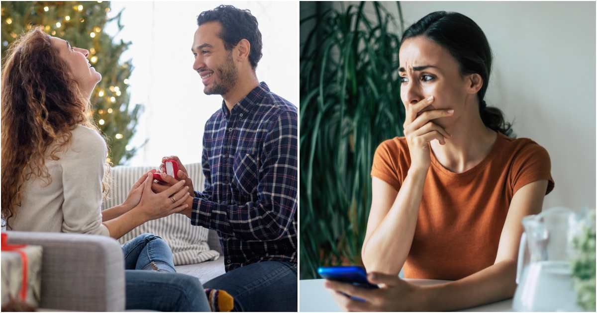 Fiancé stopped mid-proposal to play a voice note from two years ago. It meant more to her than the ring