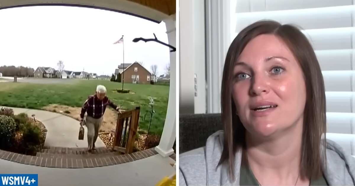 A Tennessee woman saw her elderly DoorDash driver nearly fall on the stairs — and secretly raised $900,000 to relieve him
