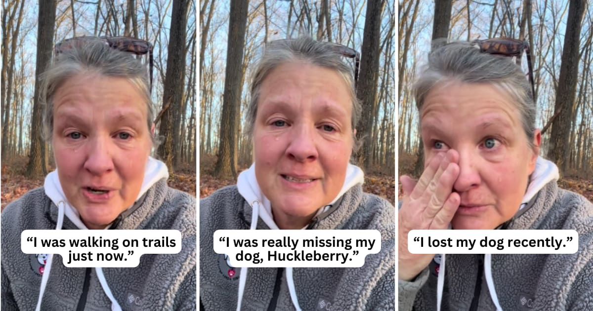 Woman asked the universe to send her a sign from late dog. Minutes later, she witnessed a miracle