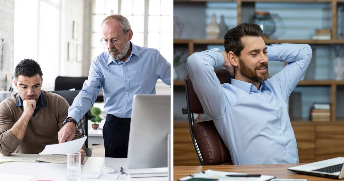 New hire took on a sick colleague's workload, only to be accused of 'eyeing his job.' His one-line reply left them blushing with regret