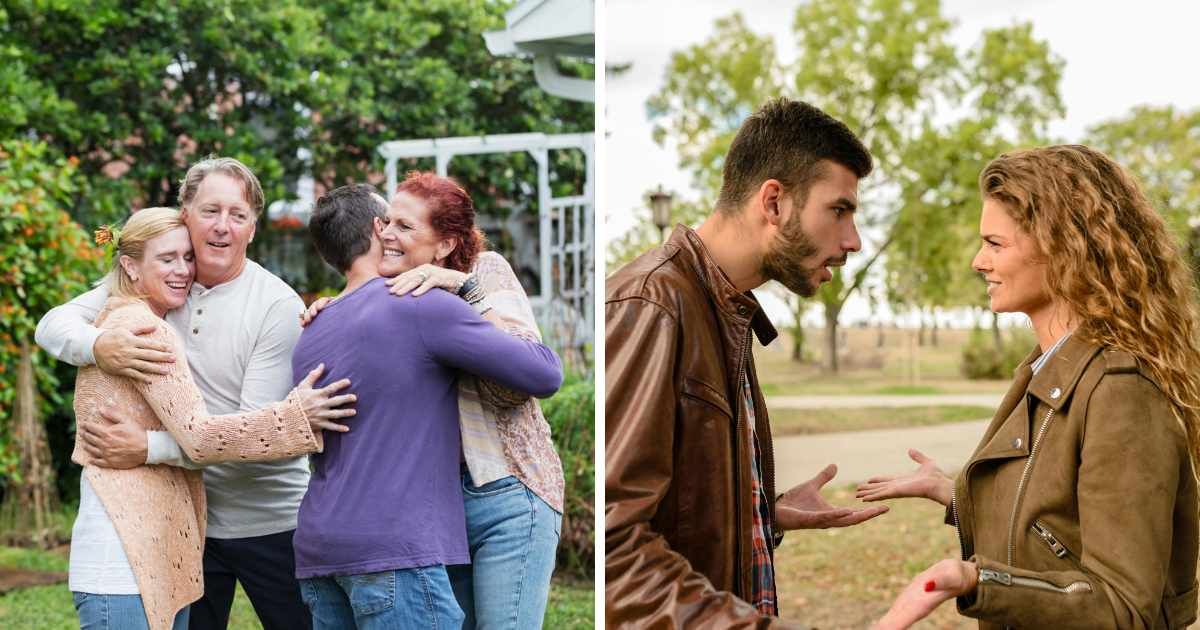 Man brings girlfriend home to meet his family — only to get dumped when she spots a 'family friend'
