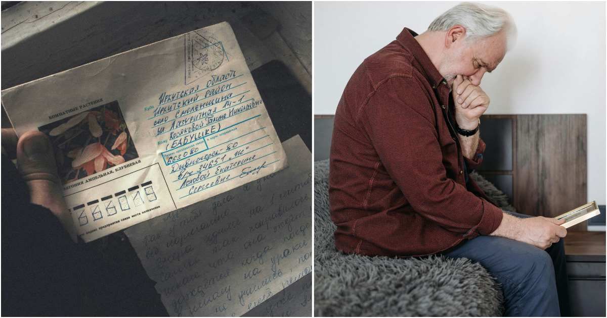 New tenants find old letter lodged in their ceiling and reunite a widower with his wife's words