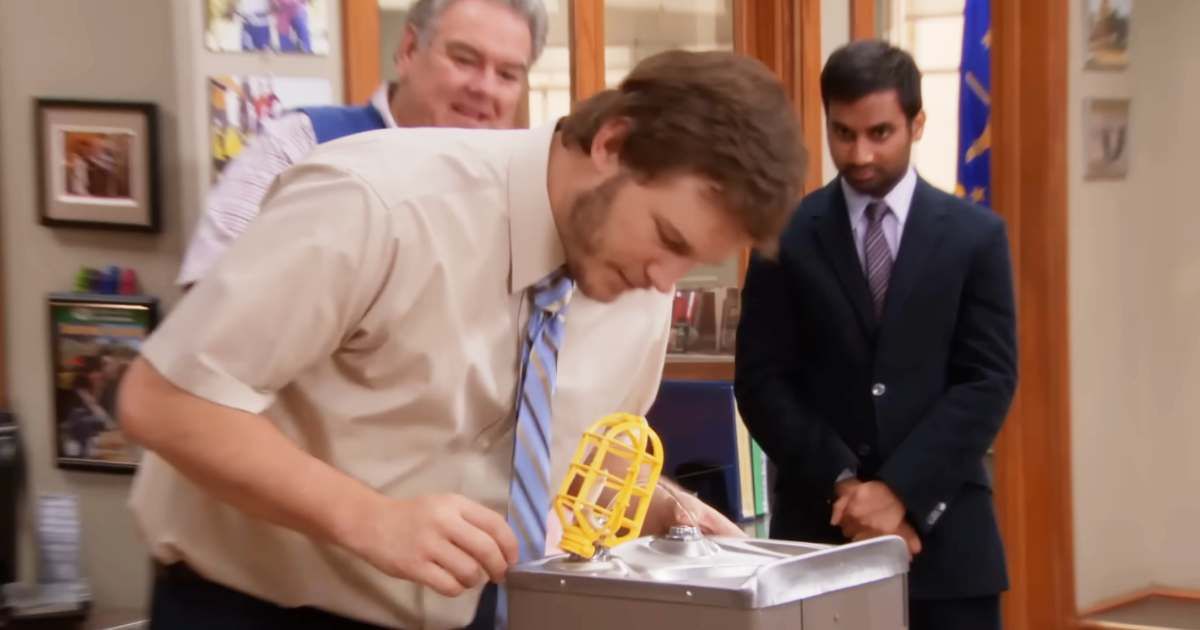 This Sydney water fountain is going viral for solving the exact problem 'Parks and Recreation' made famous