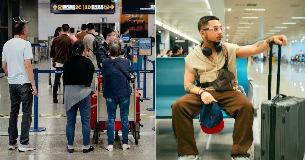 Fussy 20-year-old tried skipping the line at Tokyo airport, only to be blocked by tired passengers. Then the staff served up the ultimate karma
