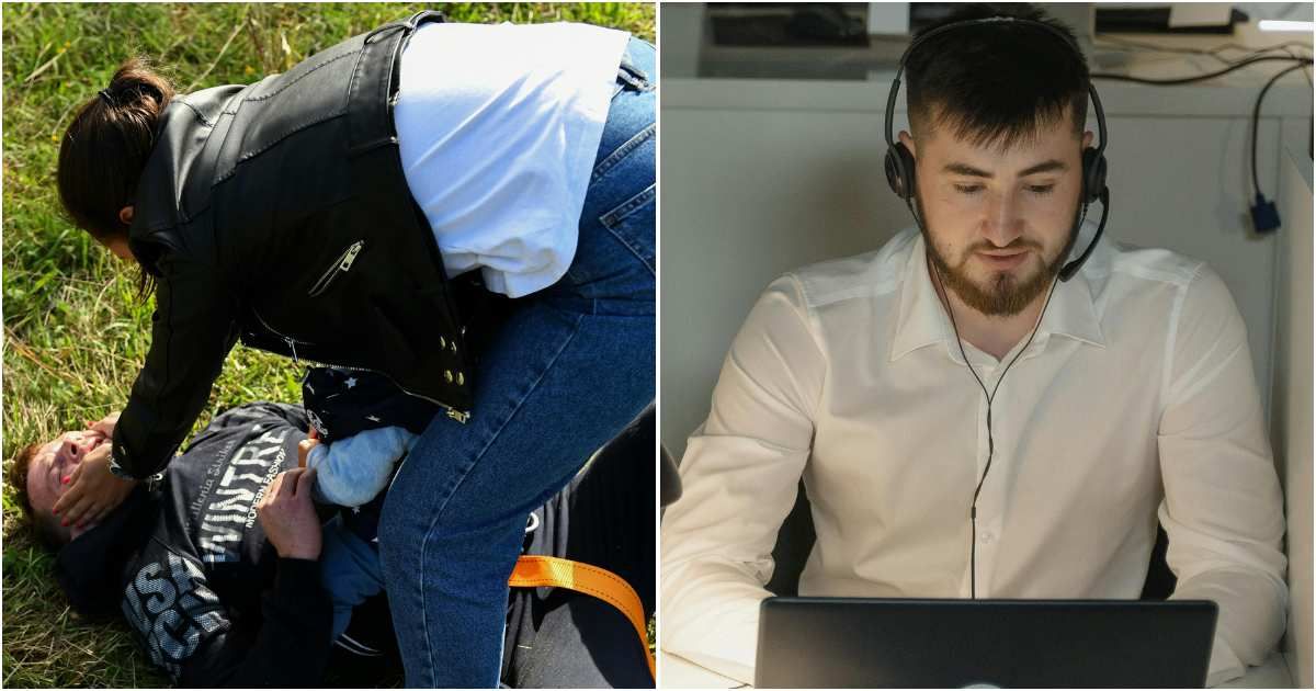 She couldn’t feel her husband’s heartbeat for 40 terrifying minutes — until one line from the 911 dispatcher changed everything