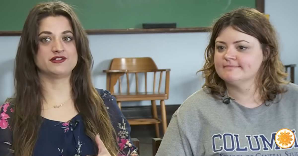 After being separated at birth 34 years ago — a girl in her diploma class shared a personal story that made her classmate sit up instantly