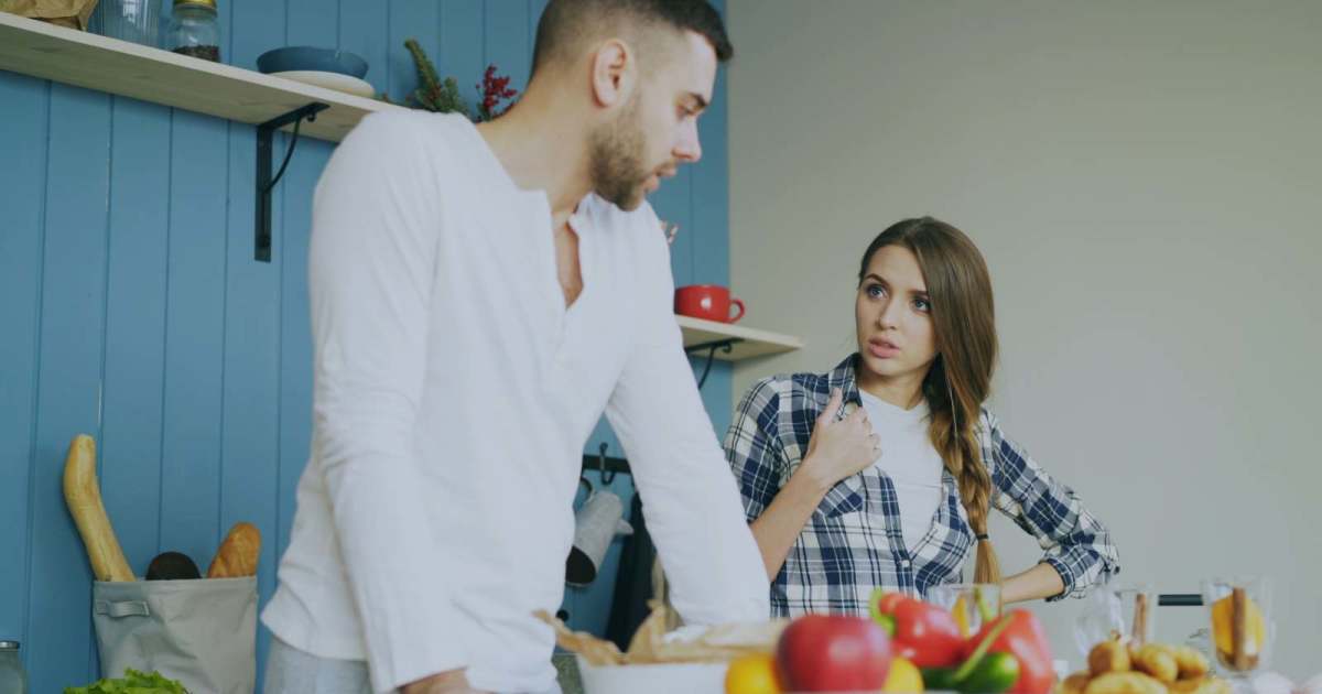 She came home exhausted at 11:37 p.m. and refused to cook for her boyfriend. He looked at a stocked kitchen and claimed she was 'letting him starve'