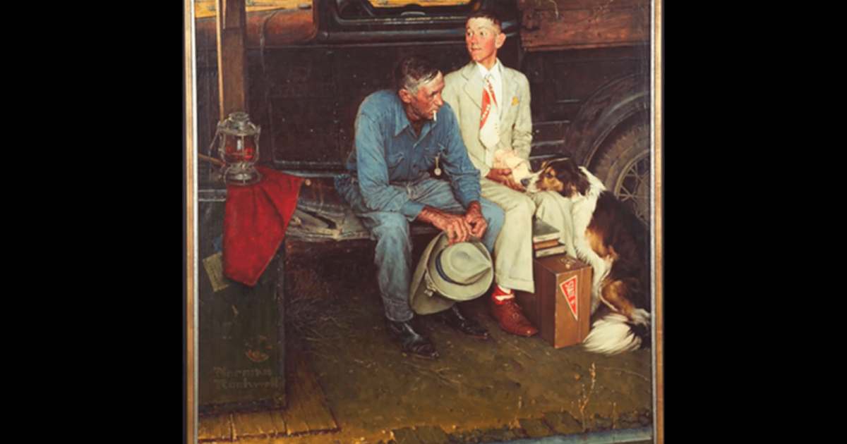 Cartoonist painted fake versions to fool ex-wife during divorce. 35 years later, a $15.4M Rockwell was found in his wall