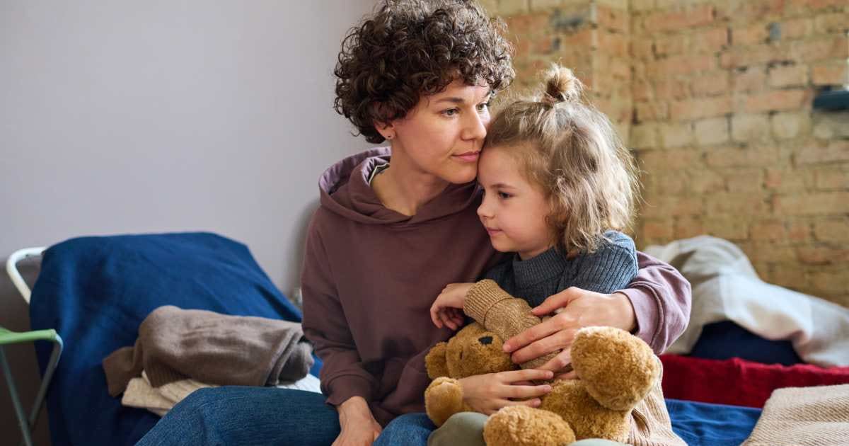 4-year-old couldn't fix Mom's grief over Grandpa, but she said one thing that left her mom hugging her and crying