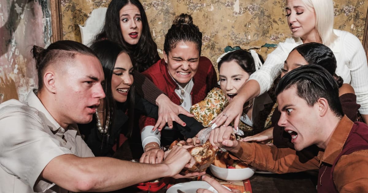 200 starving wedding guests fled to a pizza parlor after bride's mother revealed dinner was 'too expensive.' Then they heard what she'd called them