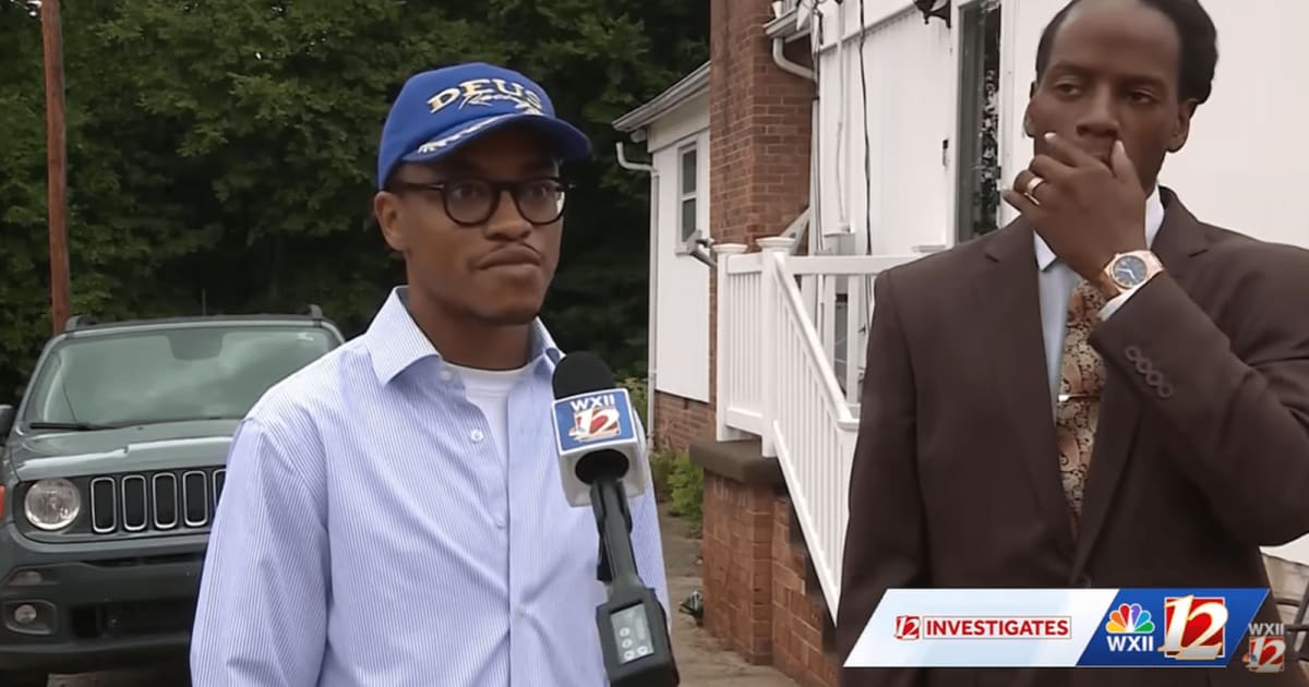 He was sipping a Wendy’s lemonade when police surrounded his driveway and threatened to arrest him for reckless driving. Then he showed the receipt