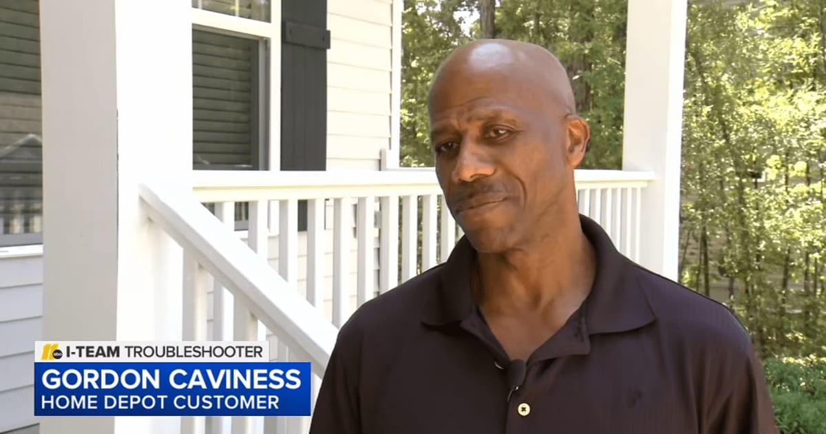 Home Depot made a man pay 3 times for gear he'd already returned. Then the local TV heard about it