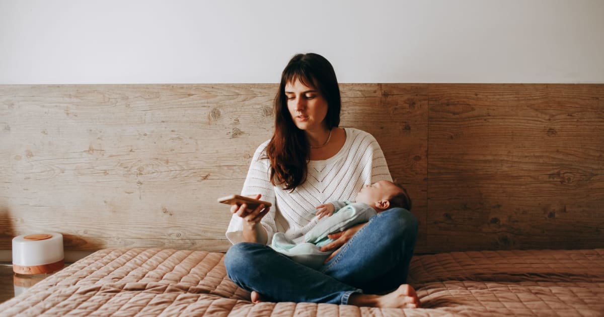 New mom checked husband’s phone for the baby’s feeding time. Instead, she found texts with his married coworker at the job she got him