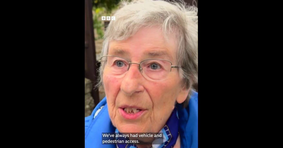81-year-old won a court fight to reopen her family's path home. Then 54 concrete blocks appeared at her gate