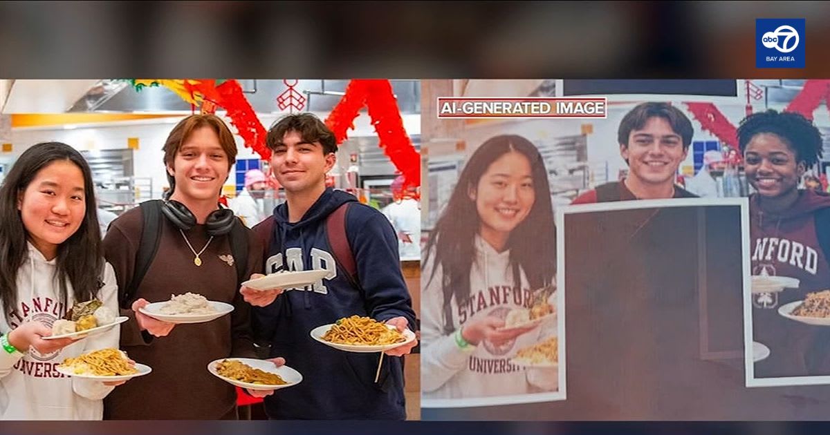 Stanford used AI to turn a male student into a Black woman, then made his 2 friends ‘thinner’ in an ad