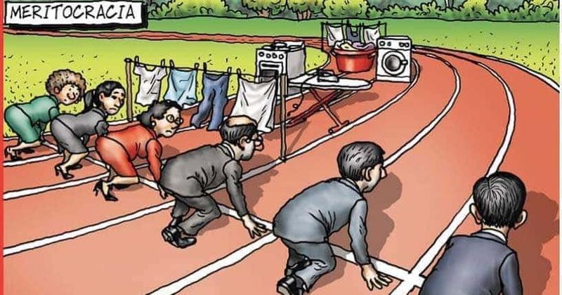 Comic strip perfectly depicts why it isn’t a level playing field for men and women at the workplace