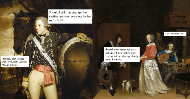 Author brilliantly uses 17th-century art to demonstrate how mansplaining works