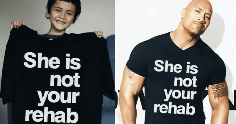 Dwayne 'The Rock' Johnson shares 5-year-old boy's powerful message about domestic abuse