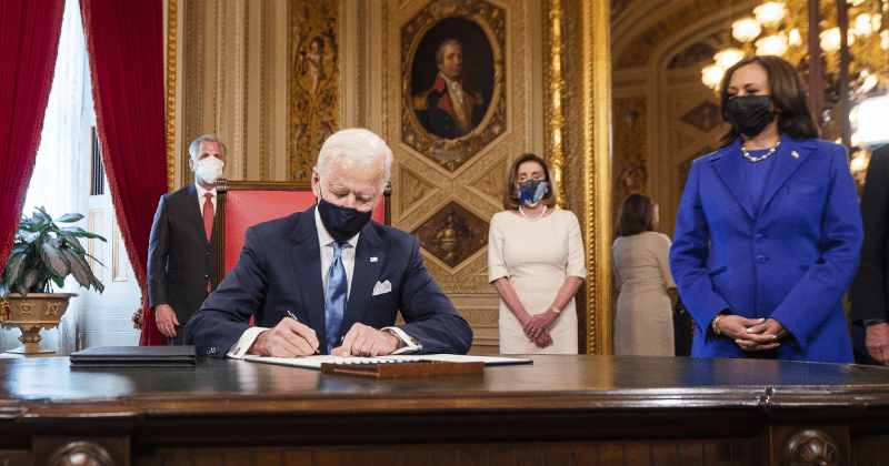 Biden signs executive actions on racial equity, puts an end to private prisons