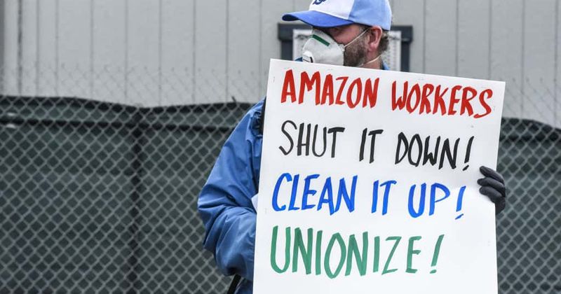 Amazon warehouse workers move forward with historic vote to unionize