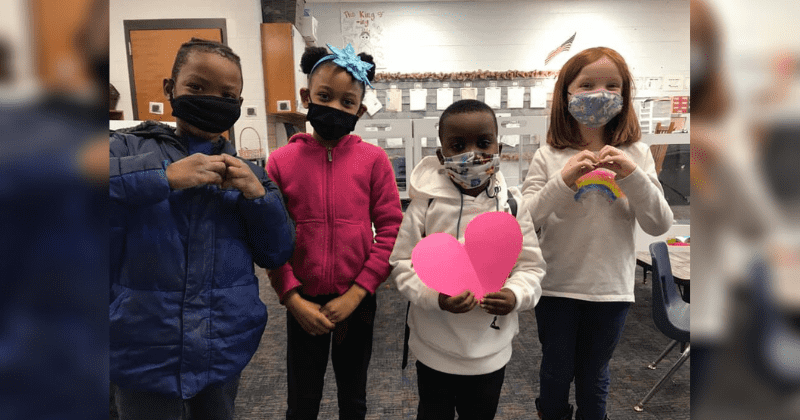 Students sell paper hearts to help 1st grader in need of heart transplant and you can help too
