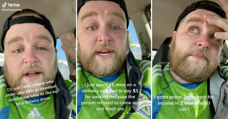 UberEats driver gives back to others in need after heart-wrenching video leads to $55K in donations