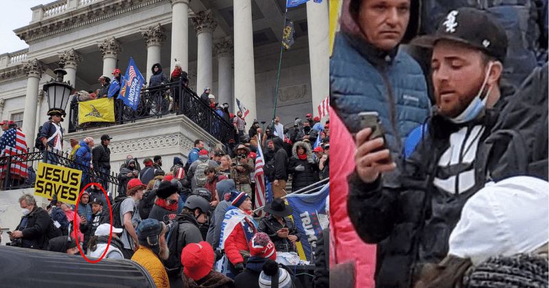 A Capitol rioter called his ex a 'moron' via text during the insurrection. She turned him in.