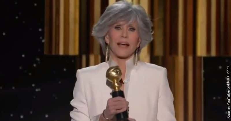 Jane Fonda pushes for inclusion and diversity in powerful Golden Globes speech: 'Let’s be leaders'