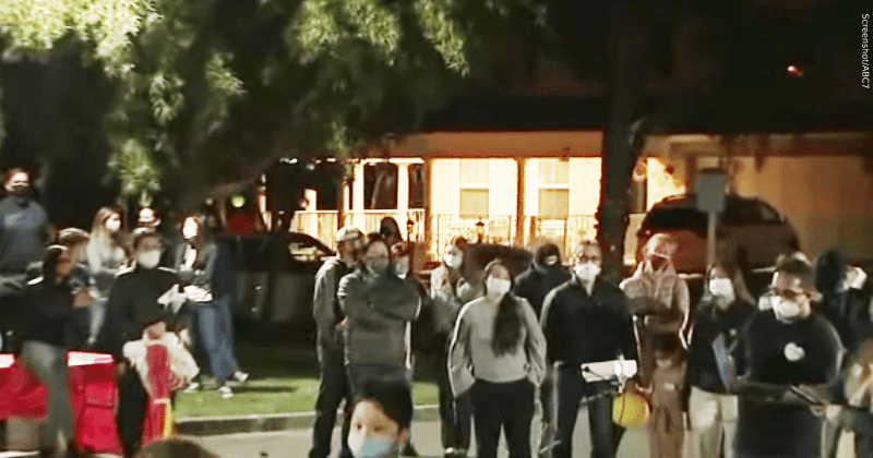 Neighbors stand guard at night to protect Asian-American family following racist attacks