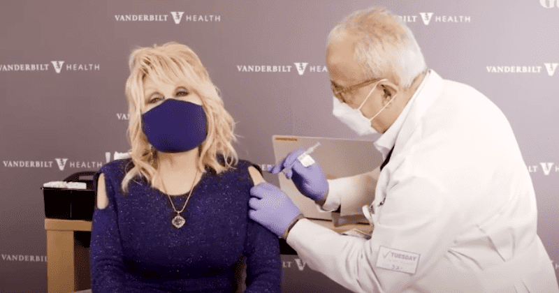 'Dose of her own medicine': Dolly Parton gets coronavirus vaccine she helped fund