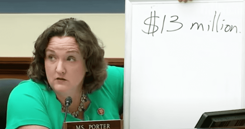'Please don't patronize me': Watch Democrat Katie Porter dunk on oil exec, shut him up