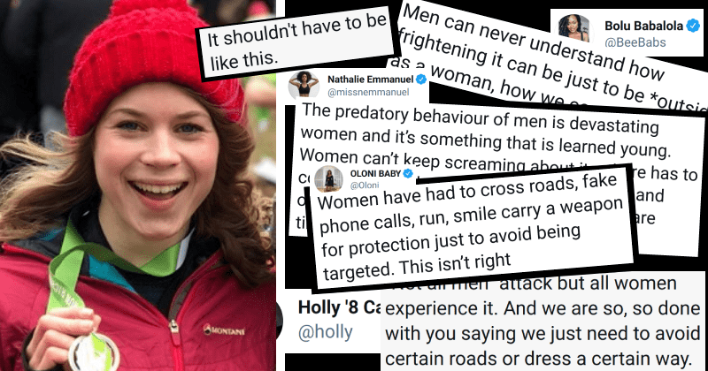 'Hold men accountable': Women flood social media with stories after Sarah Everard's disappearance