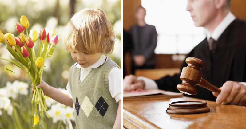 6-year-old boy sent to court in North Carolina for picking a tulip while waiting at a bus stop