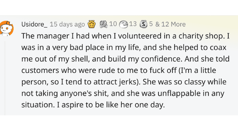 Men reveal the women who were their heroes, the ones who inspired them the most