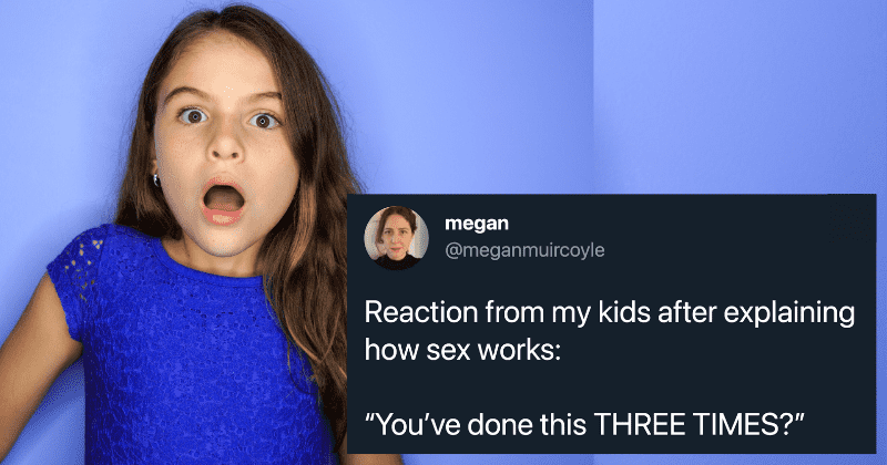 15 hilarious children's reactions after finding out where babies actually come from