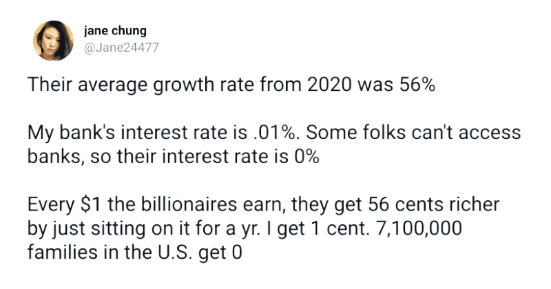 Woman explains how much good can be achieved with billionaires' wealth: 'Could end world hunger'