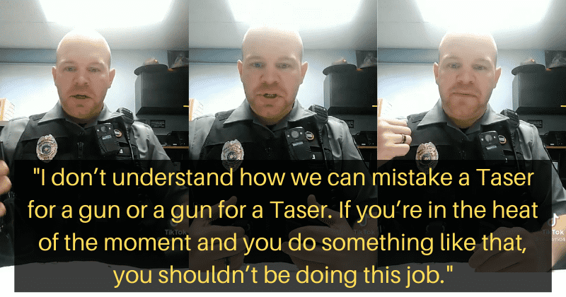 Cop makes powerful video calling out officers who can't tell their guns and tasers apart