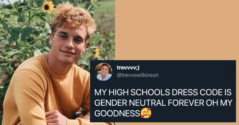 Gay teen suspended for wearing nail polish wins fight against school's sexist dress code