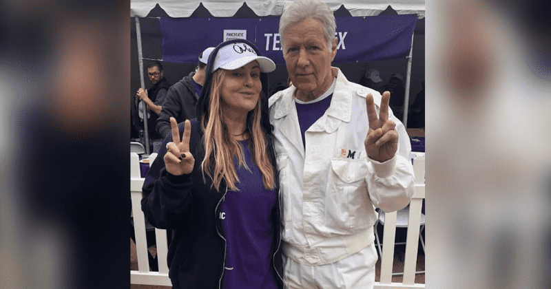 Alex Trebek's daughter helps raise over $10,000 to fight pancreatic cancer in her late father's honor